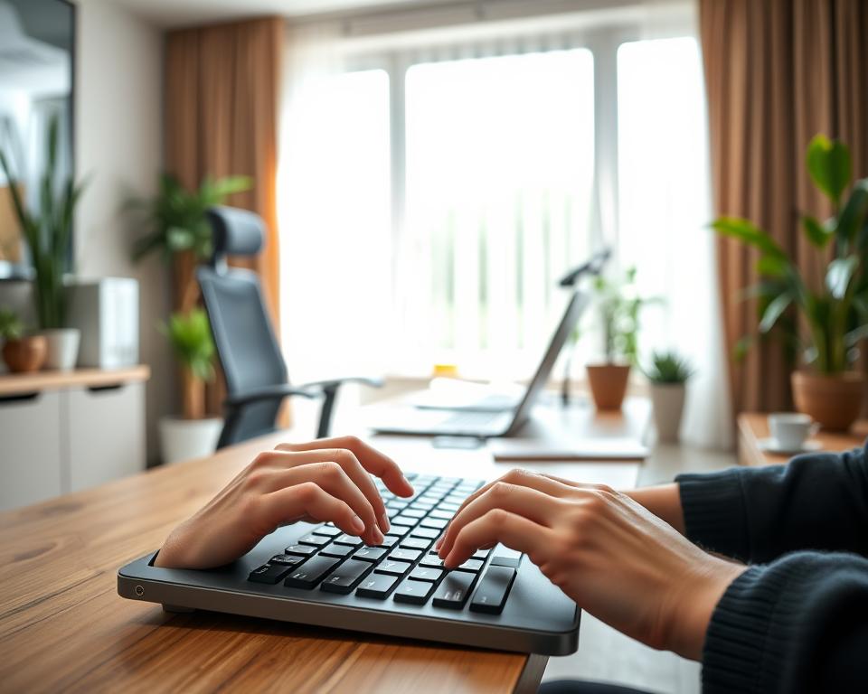 Keyboard positioning