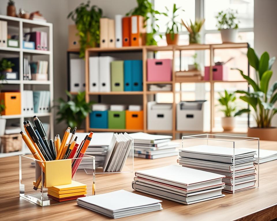 Office supply storage