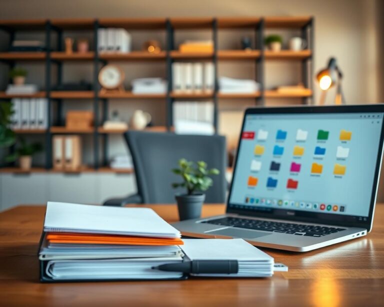 Desktop folder structure
