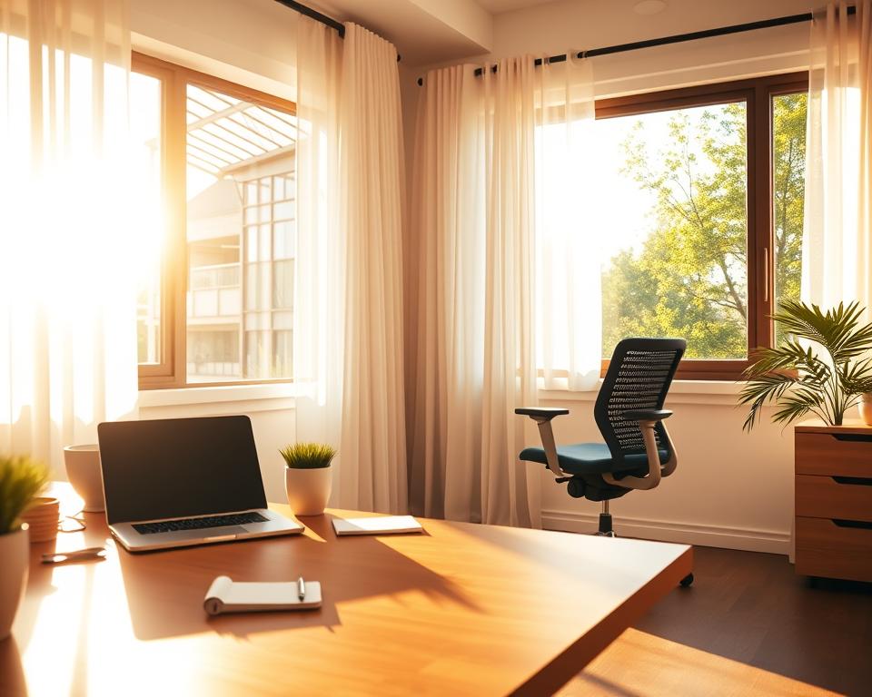 Natural light office